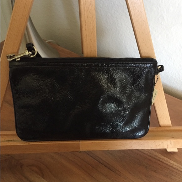 Coach Peyton inlaid C wristlet - Picture 2 of 5